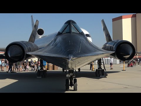 SR-71 Blackbird Walkaround at Edwards AFB