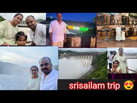 Srisailam trip vlog | Hyderabad to srisailam trip | #srisailamdam #kanvithaskitchen