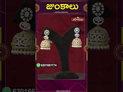 #Shorts #jhumkas #gjjewelry  | 1Gram Gold Jewellery | Ambica Fashion Jewellery