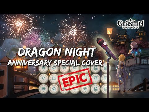 [EN/JP] SEKAI NO OWARI - "Dragon Night" | Genshin Impact EPIC Anniversary Special Cover 🔥