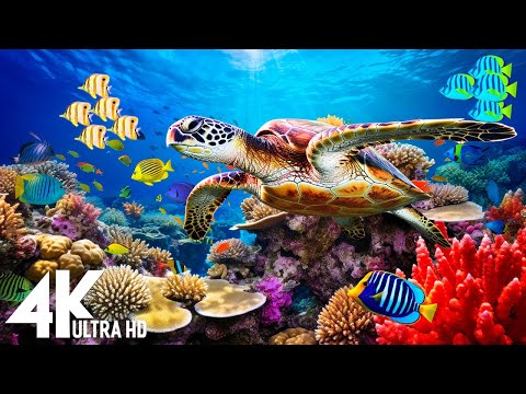 [NEW] 11H Stunning 4K Underwater Wonders - Relaxing Music | Coral Reefs,Fish,and Diverse Marine Life