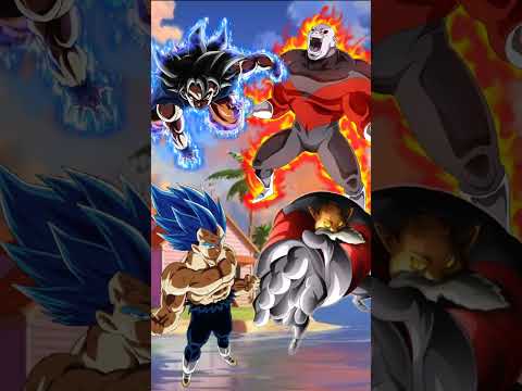 who is strongest - Goku e Vegeta vs Jiren e Toppo