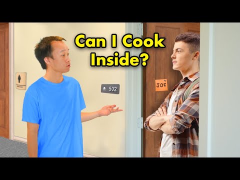 Asking Students to Cook Them Dinner in THEIR Dorm