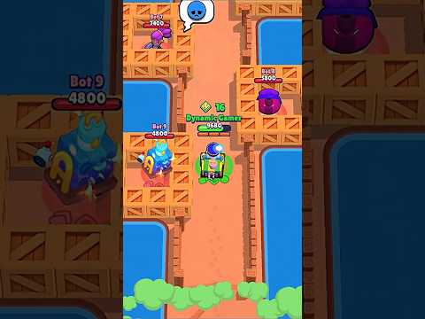 9 Bots Vs Dynamike Bot Torture #brawlstars #shorts