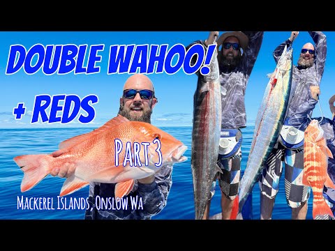 Part 3: Double WAHOO! & Reds | Fishing Onslow, Western Australia