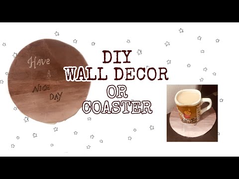 DIY WALL DECOR||DIY COASTER ||MY LIFESTYLE ||#shorts