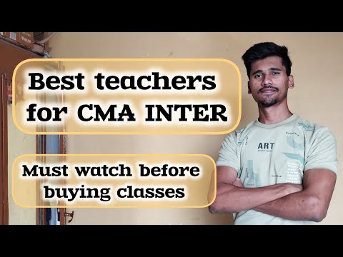 Best teachers for CMA INTER 👍#cma #cmalife #cmastudent #cmainter #cmaaspirants #cmaupdate #cma