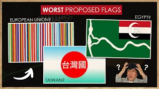 The Worst Flags Proposed For Countries (That They Didn't Use)