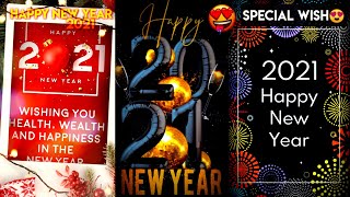 Happy New Year 2021 Whatsapp Status | New Year 2021 | New Year 2021 Status | Happy New Year 2021