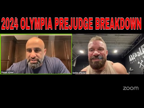 2024 OLYMPIA PREJUDGE BREAKDOWN | Seth Feroce & Fouad Abiad's Real Bodybuilding Podcast