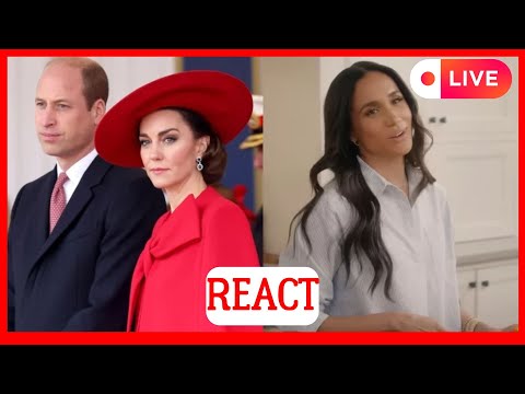 ROYAL SHOCK! PRINCE WILLIAM AND KATE MIDDLETON REACT TO MEGHAN MARKLE’S UNEXPECTED RETURN