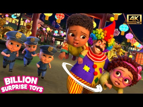 Clown Tricks Kids | Kids Police Stories | Season 1 Episode 3 [4k]