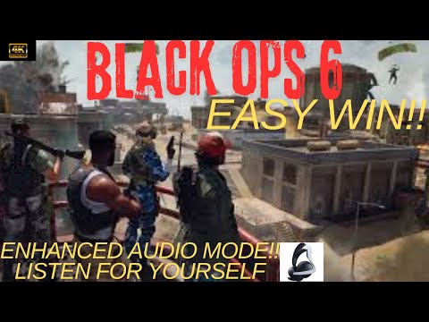 black ops 6 resurgence EASY WIN gameplay in Enhanced headphone mode