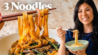 3 ASIAN NOODLE Recipes that Anyone Can Make!