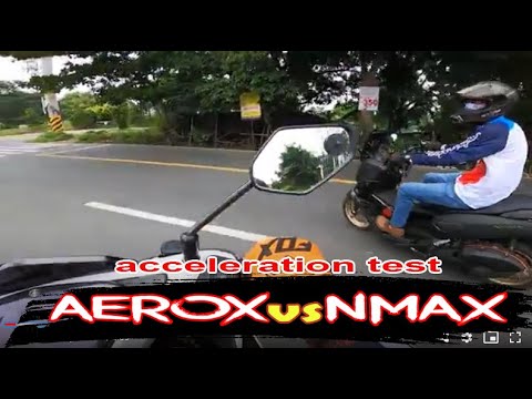 AEROX vs NMAX || kargadong scooter acceleration test || FRIENDLY GAUGE || BORE UP vs PANGGILID