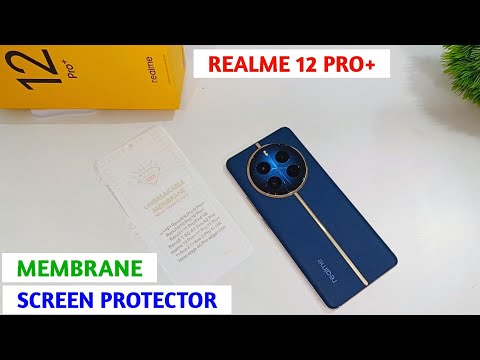 Realme 12 Pro Plus Membrane Screen Protector | Applying Screen Membrane on Realme 12 Pro Plus 5g