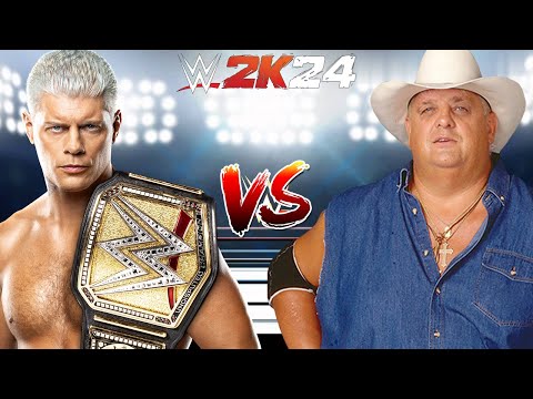 WWE 2K24 CODY RHODES VS. DUSTY RHODES FOR THE WWE CHAMPIONSHIP BELT!