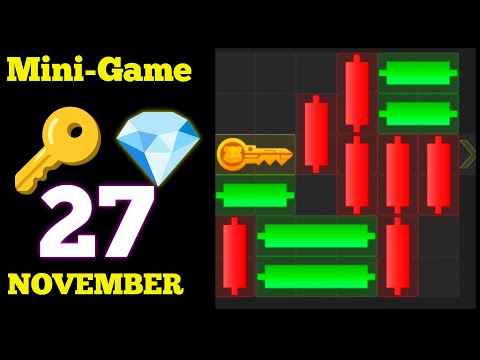 27 November Hamster Kombat Daily Mini-Game Puzzle Solved #hamstercombat #minigame #minipuzzle