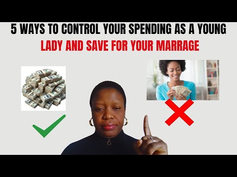 REDUCE SPENDING IN 2025 AS A YOUNG LADY AND SAVE FOR YOUR MARRIAGE