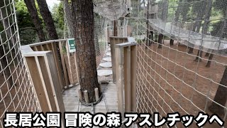 【長居公園】冒険の森　アスレチックへ行ってみた