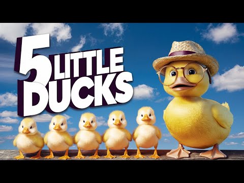 5 Little Ducks Song | Nursery Rhymes and Baby Songs for Kids