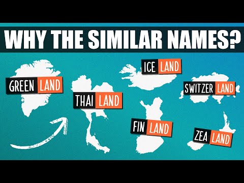 Why Do So Many Countries Have The SAME SUFFIXES?