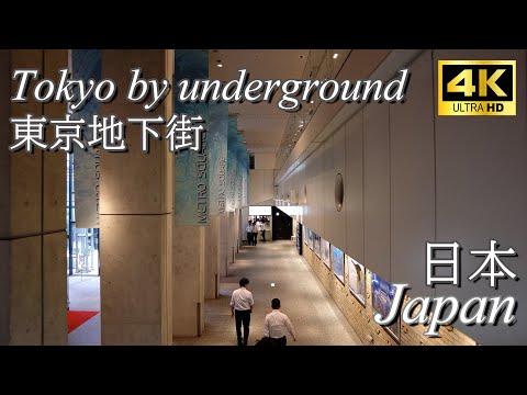 【Walk/散歩】Full Underground Passage from Tokyo Station to Otemachi Station/東京駅から大手町駅まで地下道を歩く