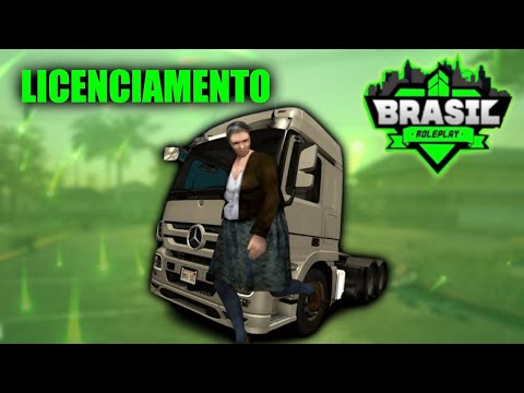 🚗 TIRANDO A HABILITAÇÃO DE CAMINHÃO E MOTO PELA PRIMEIRA VEZ - BRASIL ROLEPLAY SAMP