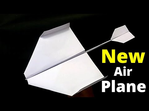 How To Fold The New World Record Paper Airplane ||  plane King in the world.