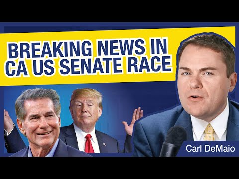 Breaking News in US Senate Race in CA