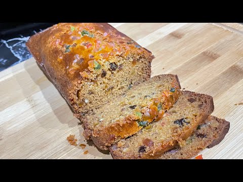 No egg no alcohol Christmas cake recipe, Christmas fruit cake, Christmas plum cake