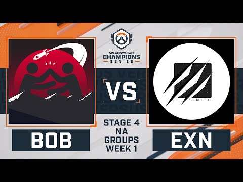 OWCS NA Stage 4 - Groups Day 3 | Blast Off Buds v EXN Zenith