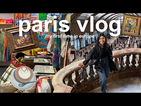 Paris Travel VLOG 2023 ✈️ Musee D'Orsay, cafes, shopping