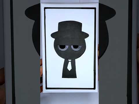 Mr Black Incredibox #art #shorts #craft #incredibox