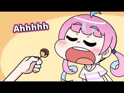 Open wide【Hololive Animation｜Eng sub】