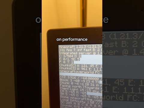 Optimizing Minecraft on a Chromebook #tech #pc #gaming #techtok