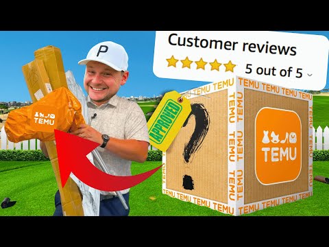 I Bought THE BEST BUDGET Golf Clubs ONLINE! (FROM TEMU!)