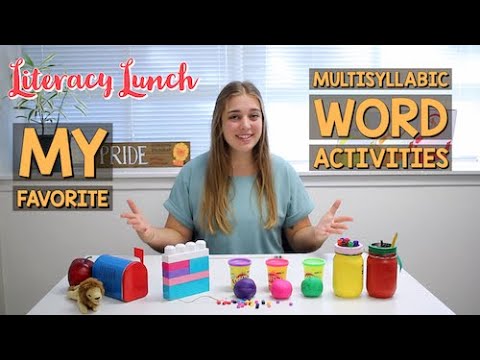 My Favorite Multisyllabic Word Activities