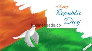 Happy Republic Day wishes | Video Templates | Customize Templates with zero design knowledge |