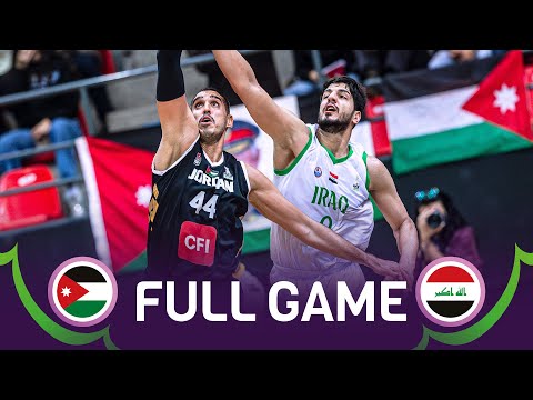 Jordan v Iraq | Full Basketball Game | FIBA Asia Cup Qualifiers 2025