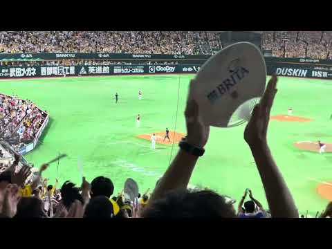 シーズンも大詰め！地元みずほPayPayドームでの、劇的な勝利の瞬間！！9月21日、ホークスvsイーグルス戦の9回裏。柳町選手のサヨナラヒットの瞬間⚾️#sbhawks #福岡ソフトバンクホークス