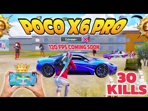 Poco x6 pro🔥 rush gameplay 30 Kills 120 fps coming soon 🔥