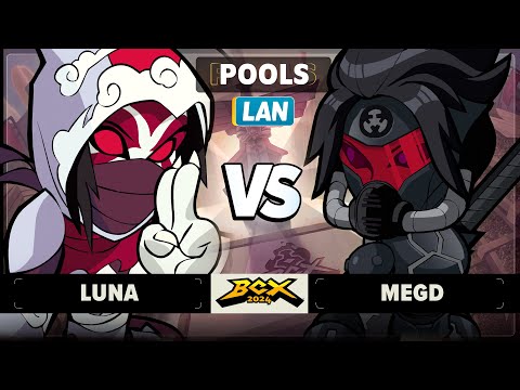 megD vs luna - Pools - Brawlhalla World Championship 2024 - LAN 1v1