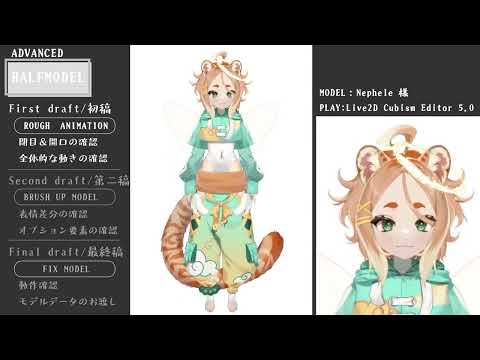 【Live2D Flow①】ROUGH　ANIMATION【ADVANCED】