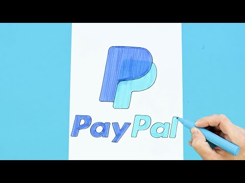 How to draw Paypal logo