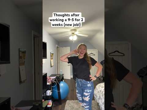 Hot takes after starting a new job (working 9-5) #hottakes #ninetofive #routines #newjob #vlog #life