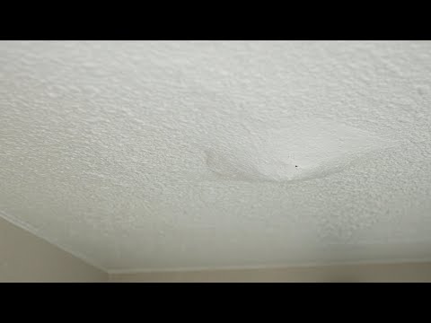 Fixing a Paint Bubble from Previous Water Leak