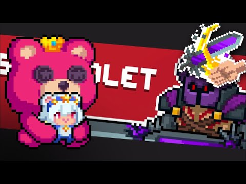 SOUL KNIGHT - BAREHAND Demonmancer vs Sir Violet | Badass boss rush pure mode