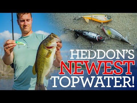 New Heddon Spin'N Image a Topwater Bass Lure With a Twist!