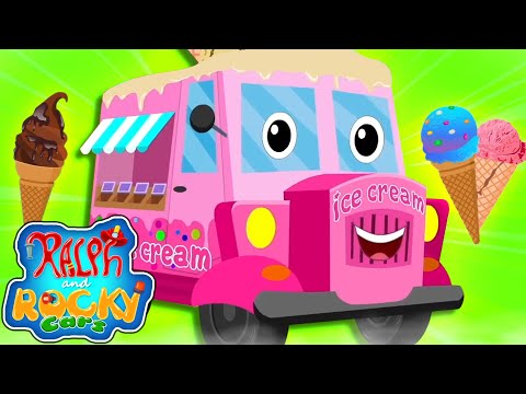 Ice Cream Truck Song | Truck Song | Nursery Rhymes & Kids Songs | Cartoon Videos with Ralph & Rocky